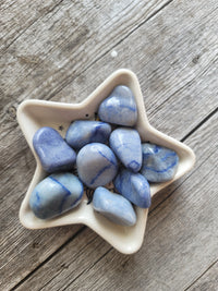 Blue Quartz Tumbled
