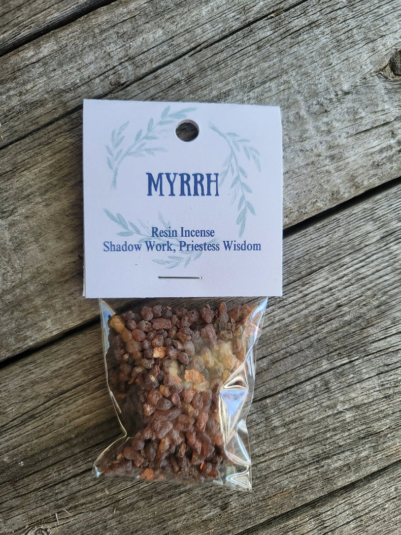 Resin incense Myrrh