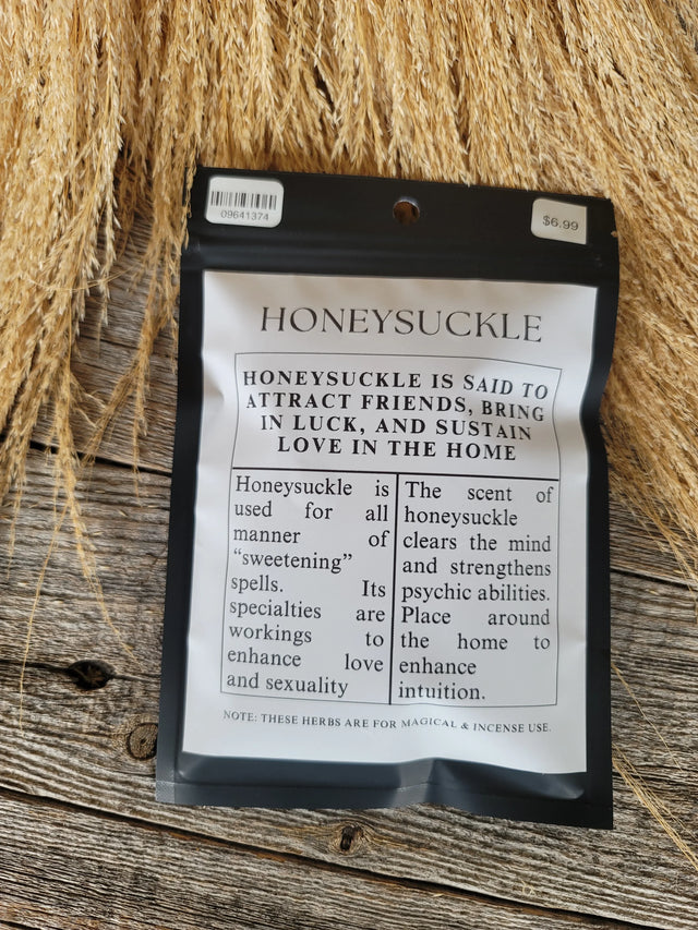 Honeysuckle Herbs | Sweetening & Prosperity Magic