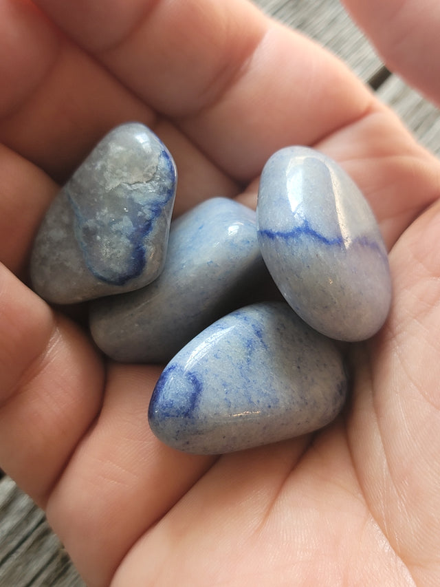 Blue Quartz Tumbled