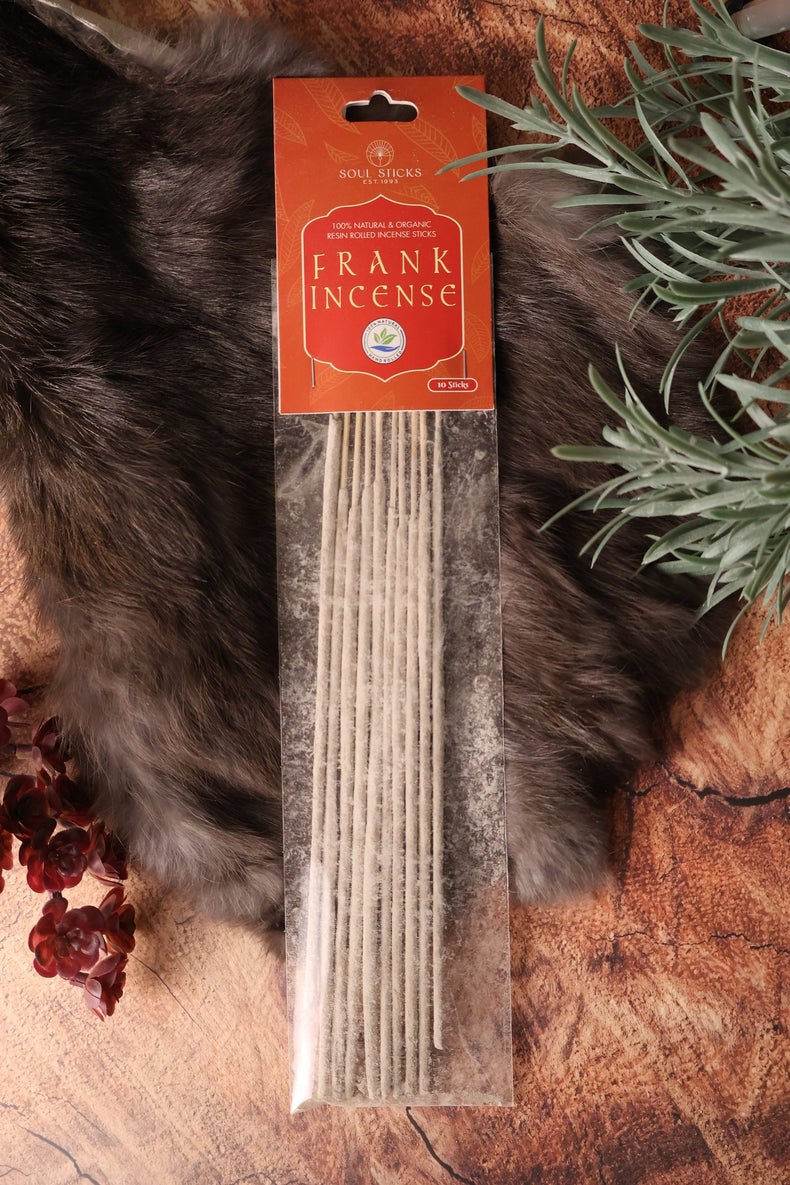 Frankincense Artisan Resin Rolled Incense Sticks