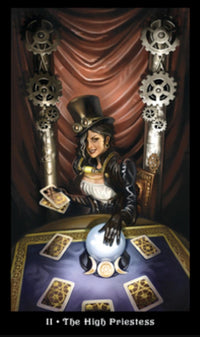 Steampunk Tarot - Wild Raven