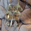 Sun and Moon resin Earrings - Wild Raven