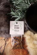 Sweet Myrrh resin incense, sample pack