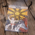 Tarot Deck Pouch - Double sided - Wild Raven