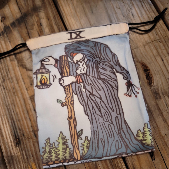 Tarot Deck Pouch - Double sided - Wild Raven