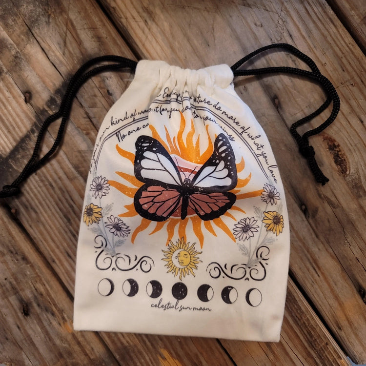 Tarot Deck Pouch - Wild Raven