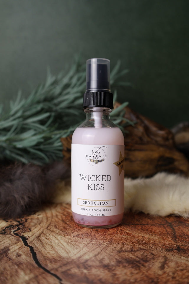 Wicked Kiss aura and room spray for seduction, 2 oz