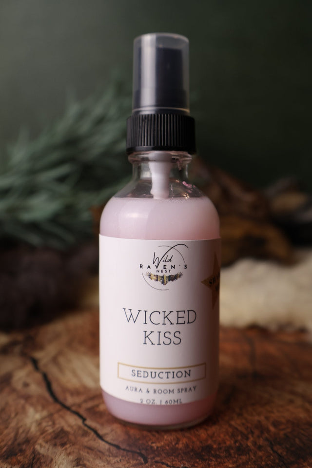 Wicked Kiss aura and room spray for seduction, 2 oz
