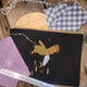 Zippered canvas bag - Wild Raven