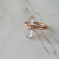 10.5 Clear Quartz Ring - Wild Raven