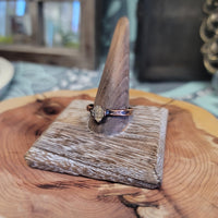 12.5 herkemer diamond UV Ring - Wild Raven