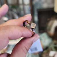 12.5 herkemer diamond UV Ring - Wild Raven