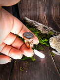 6½ Blue Agate Ring - Wild Raven