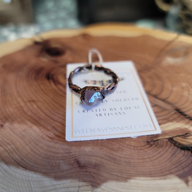 9 Amethyst ring - Wild Raven