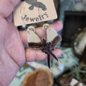 Butterfly Moon 14k earrings - Wild Raven