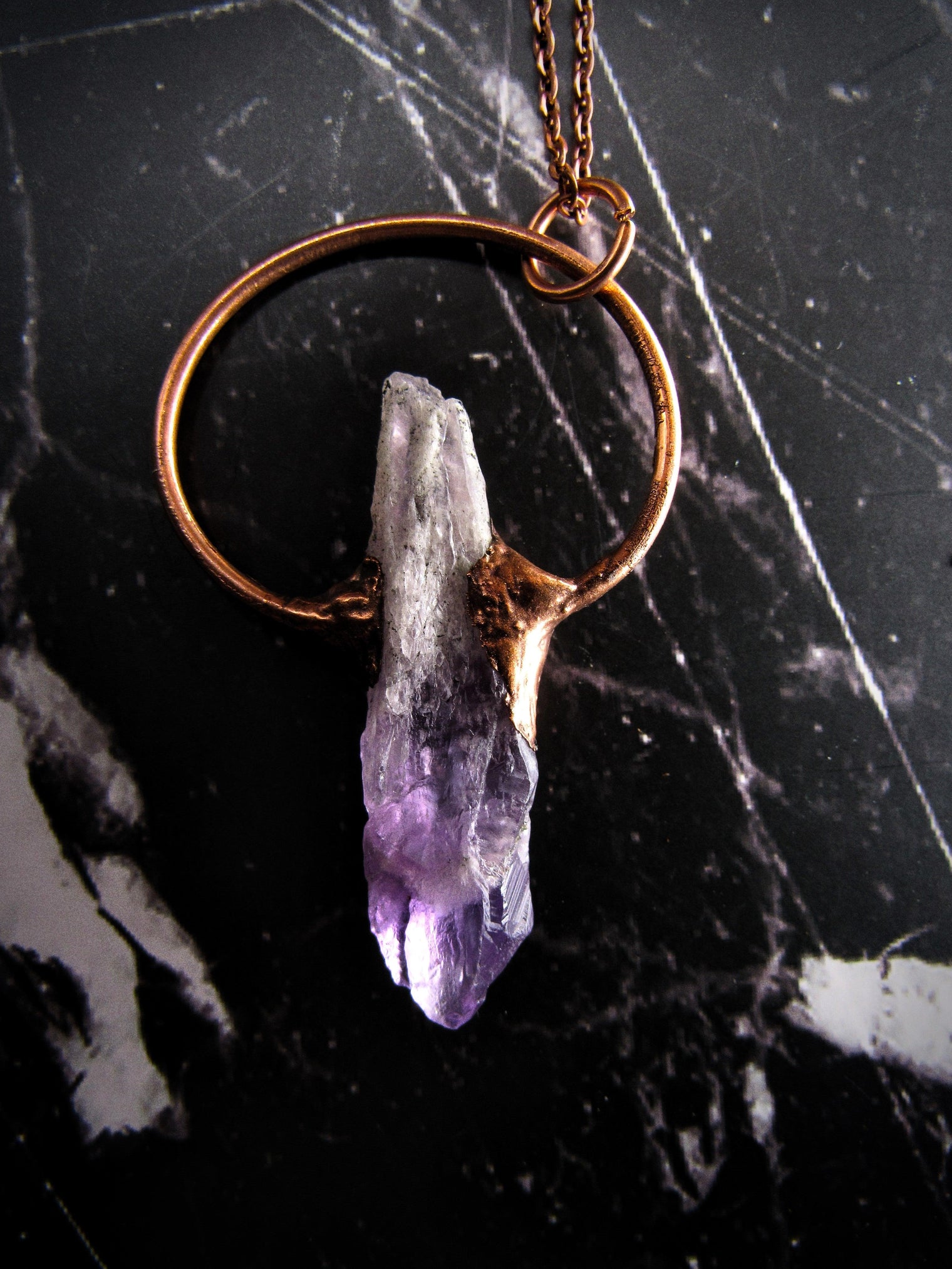 Dragon Amethyst Pendant - Wild Raven