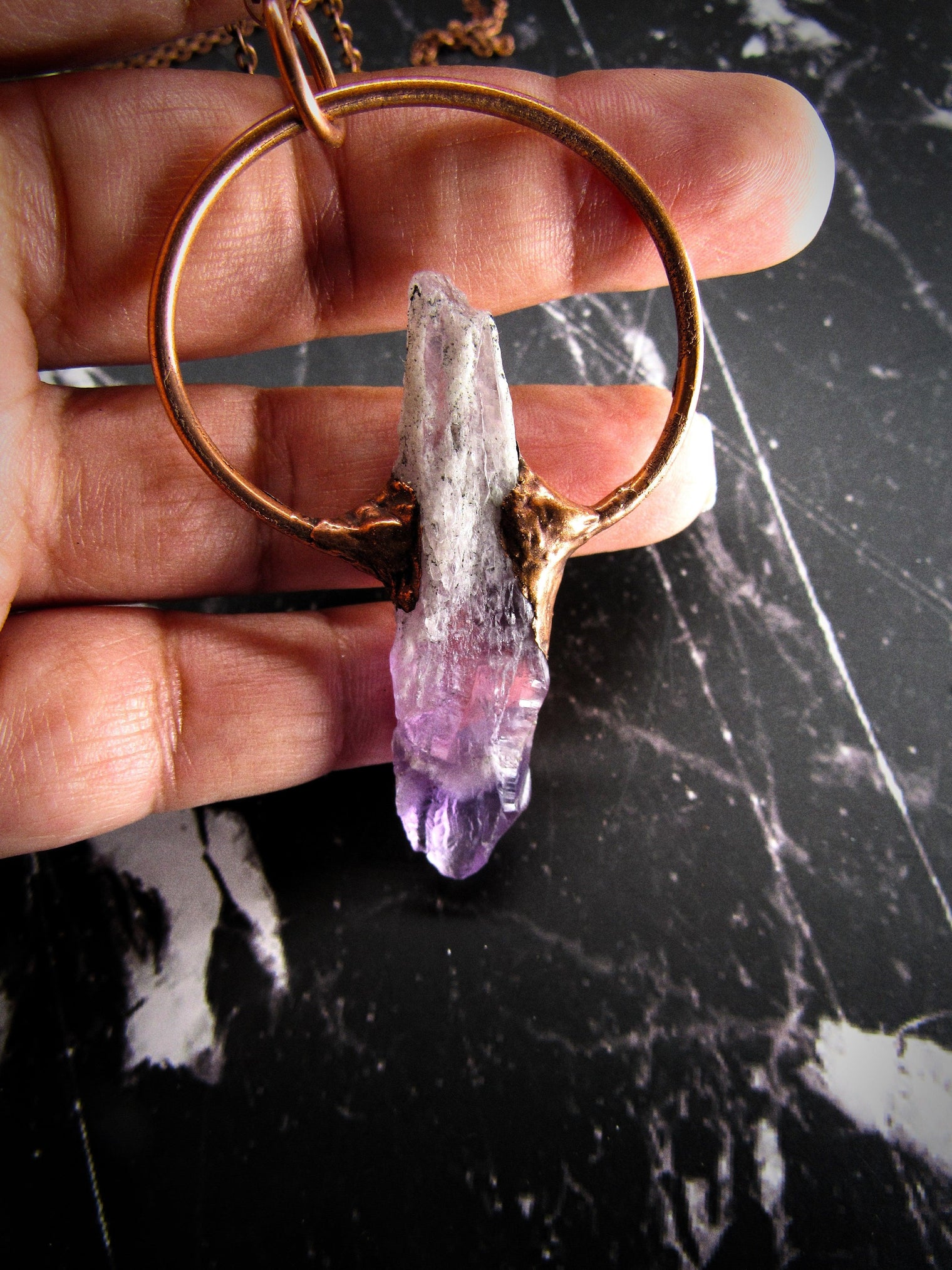 Dragon Amethyst Pendant - Wild Raven