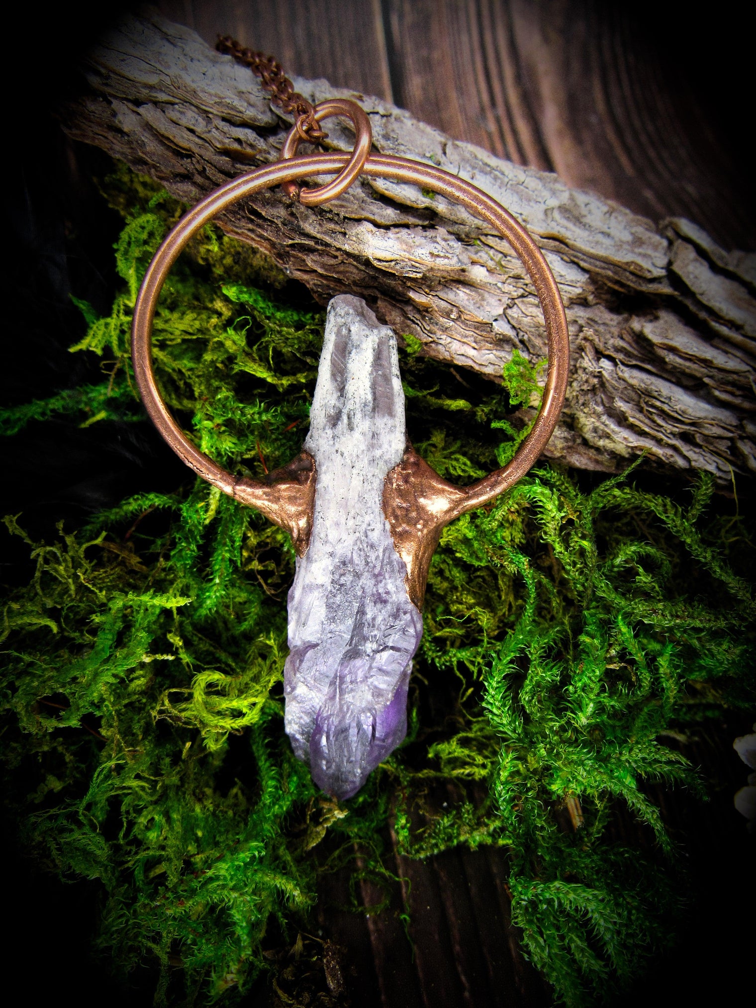 Dragon Amethyst Pendant - Wild Raven