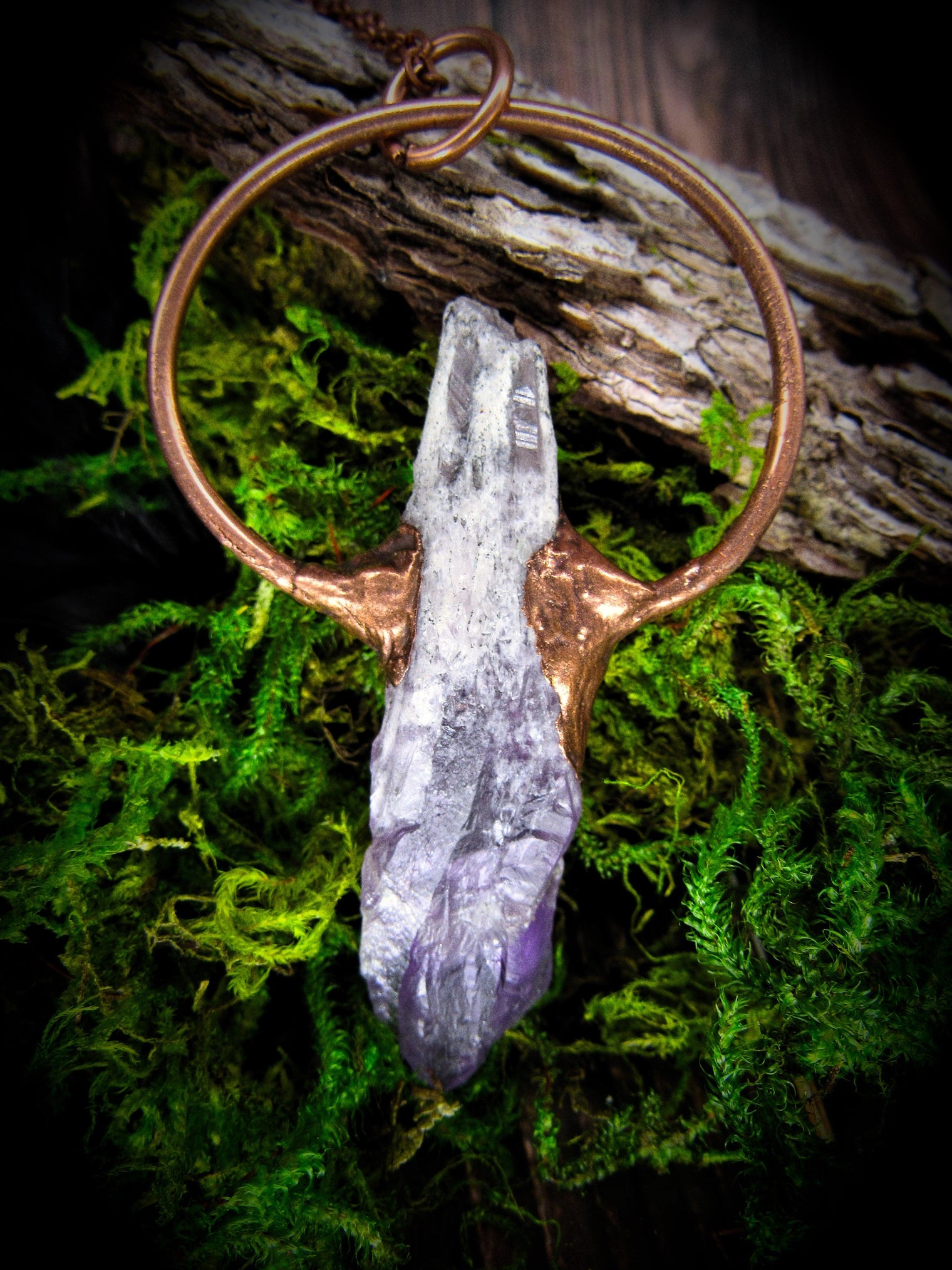 Dragon Amethyst Pendant - Wild Raven