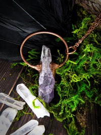 Dragon Amethyst Pendant - Wild Raven