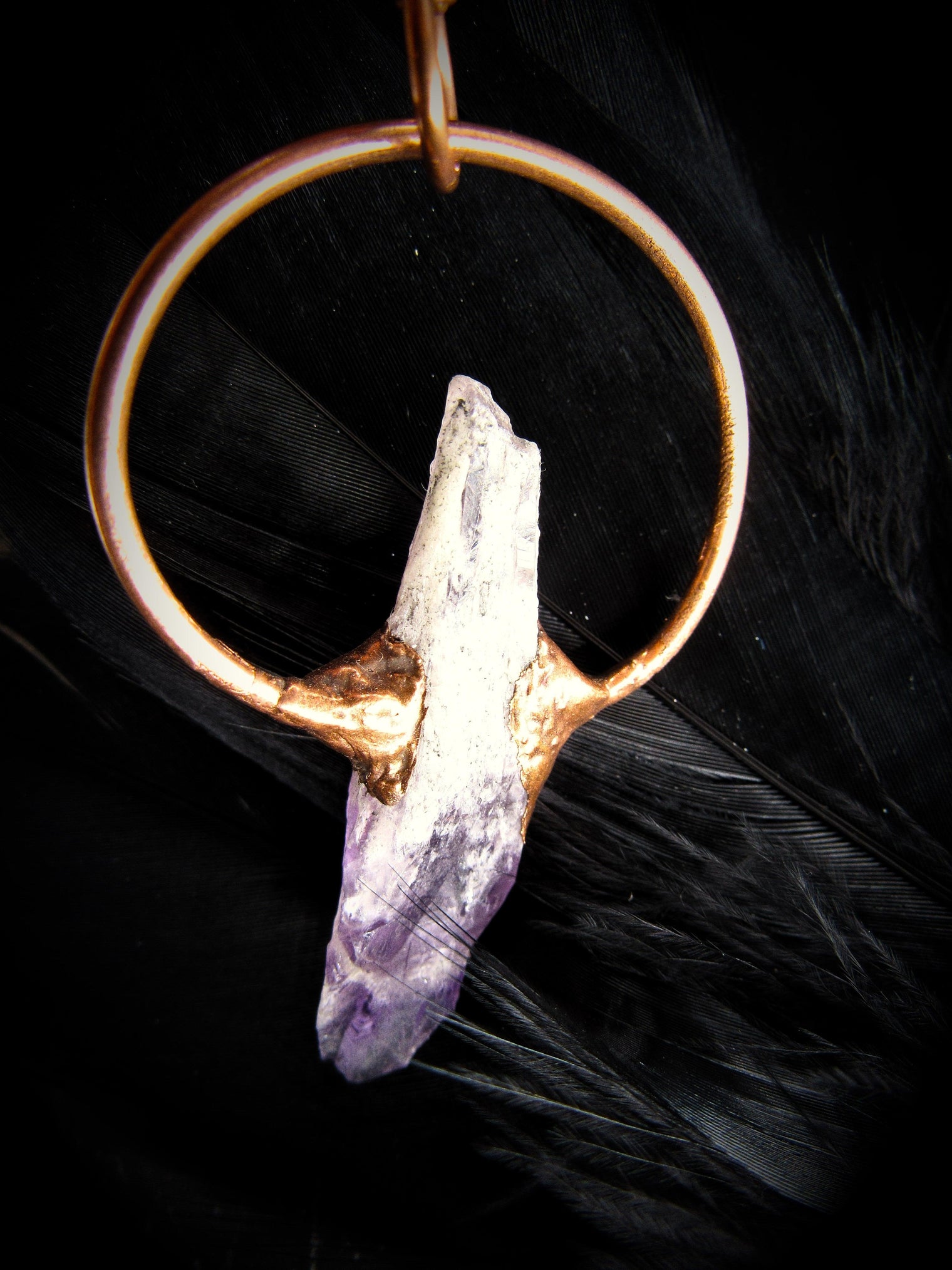 Dragon Amethyst Pendant - Wild Raven