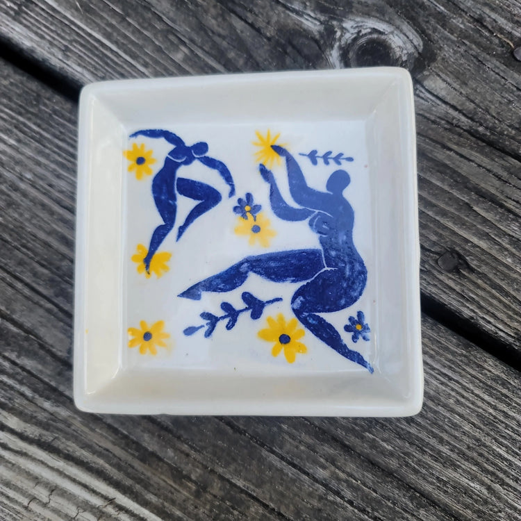 Handmade trinket dish - Wild Raven