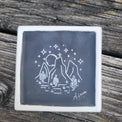 Handmade trinket dish - Wild Raven