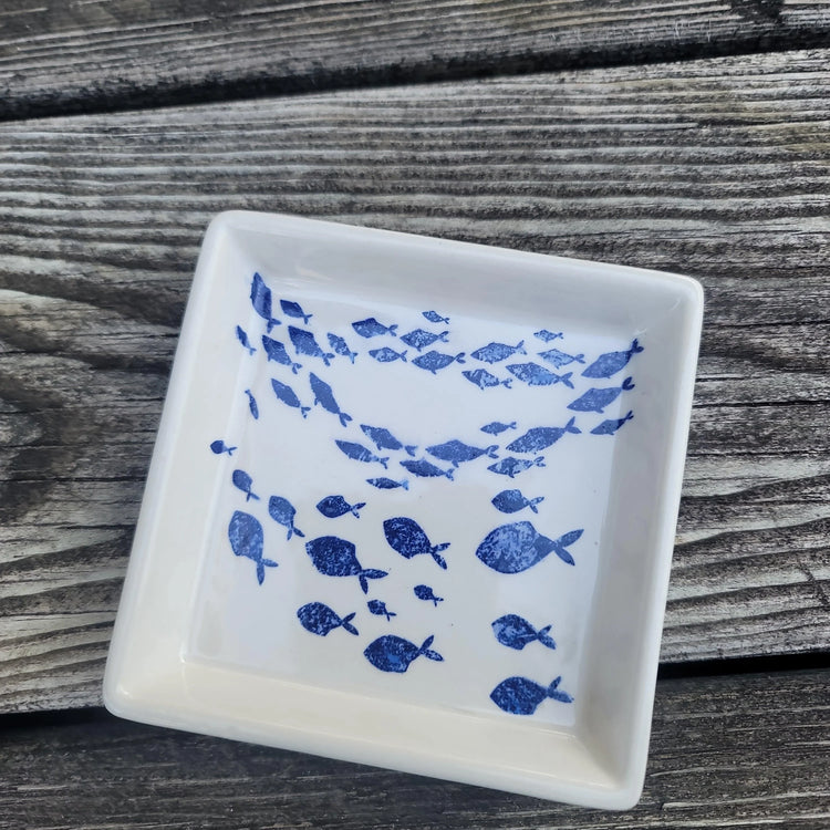Handmade trinket dish - Wild Raven