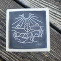 Handmade trinket dish - Wild Raven