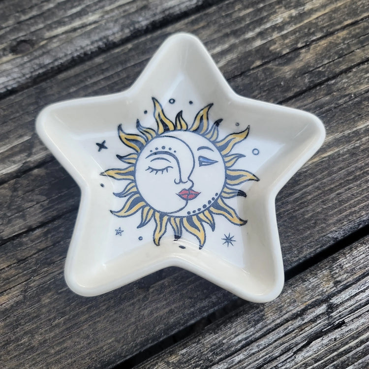 Handmade trinket dish - Wild Raven