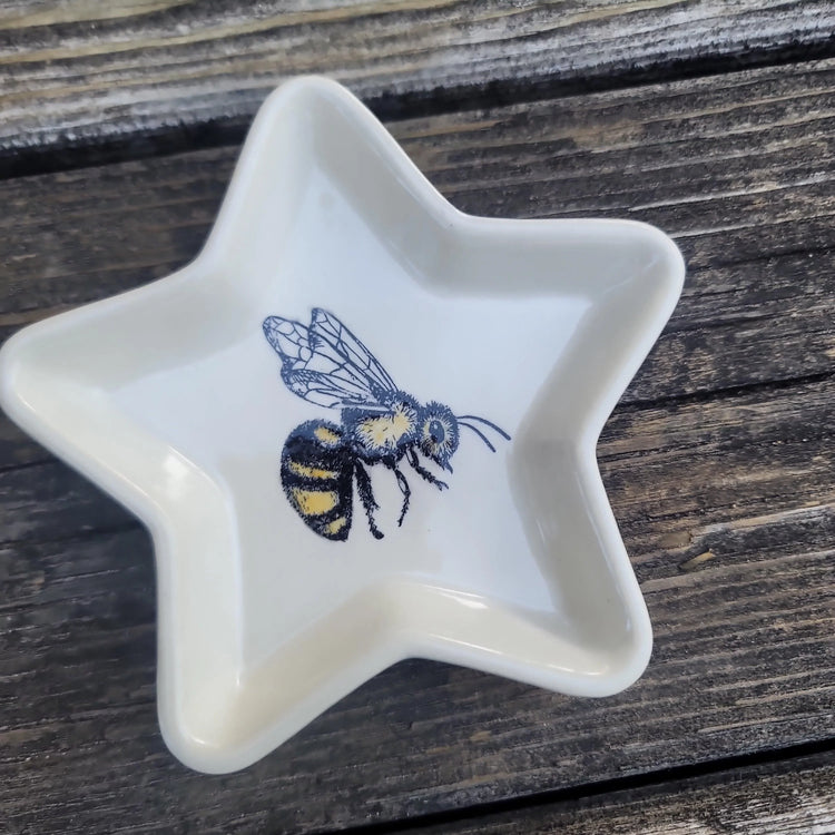 Handmade trinket dish - Wild Raven