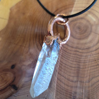 Quartz Point Pendant - Wild Raven