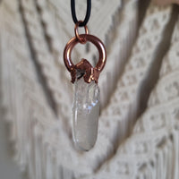 Quartz Point Pendant - Wild Raven