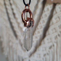 Quartz Point Pendant - Wild Raven